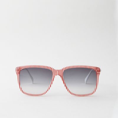 G12 RED STRIPE SUNGLASSES