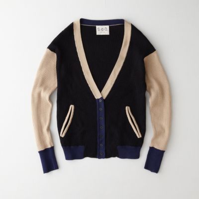 THERMAL KNIT CARDIGAN