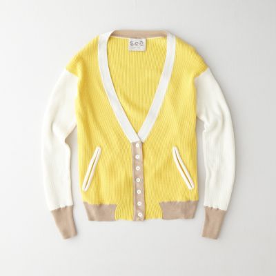 THERMAL KNIT CARDIGAN