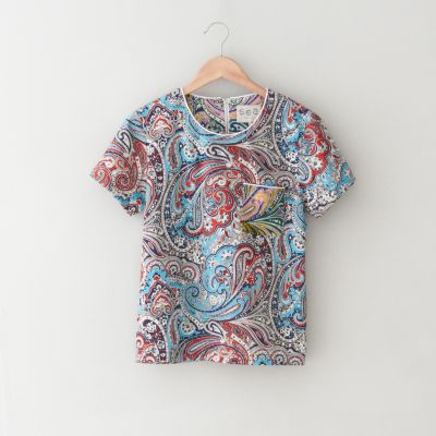 COMBO PAISLEY TEE