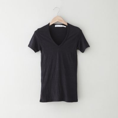 VINCENT LINEN V-NECK TEE