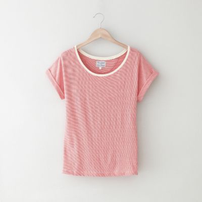 DEEP ROUND NECK T-SHIRT