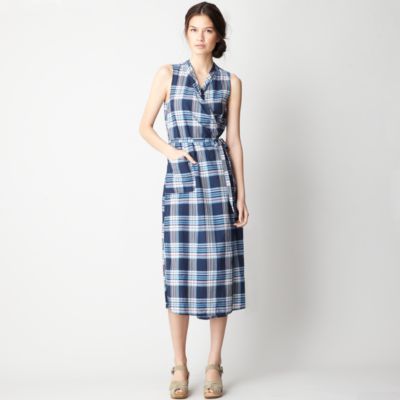 SHAWL COLLAR WRAP DRESS