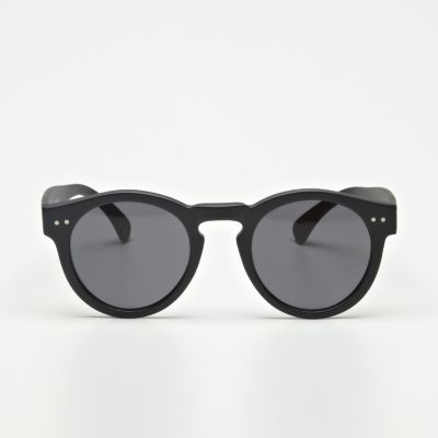 LEONARD MATTE BLACK SUNGLASSES
