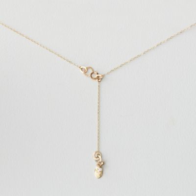 Diamond Seed Lariat Necklace