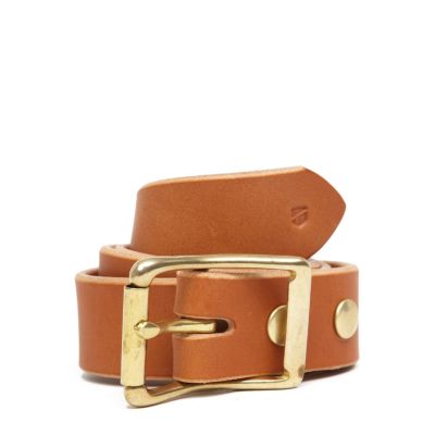 Standard 1.5" Belt w/ Brass Hardware