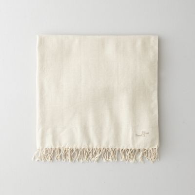OFF-WHITE HERRINGBONE FOUTA TOWEL