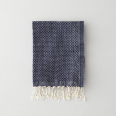 SOLID GUEST TOWEL - NAVY