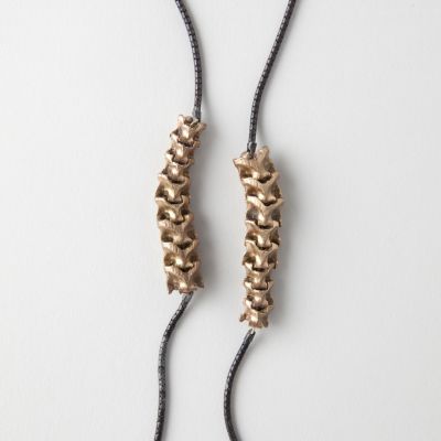 12.21.1970 BRASS SNAKE VERTEBRAE NECKLACE