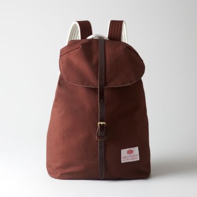CANVAS WITH LEATHER KNAPSACK #9