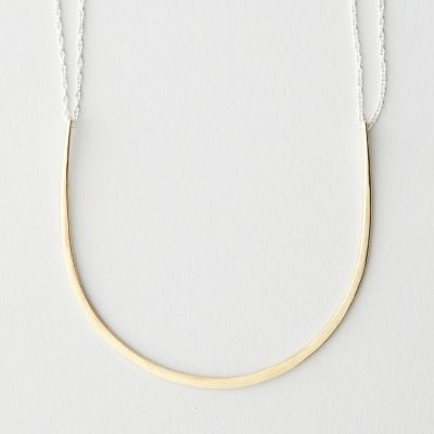 TWO-WAY ARC NECKLACE