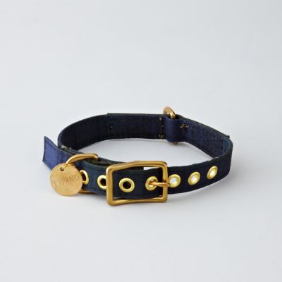 NAVY WATCH WAX COLLAR - LARGE