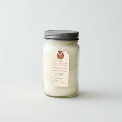 MASON JAR CANDLE - CEDAR