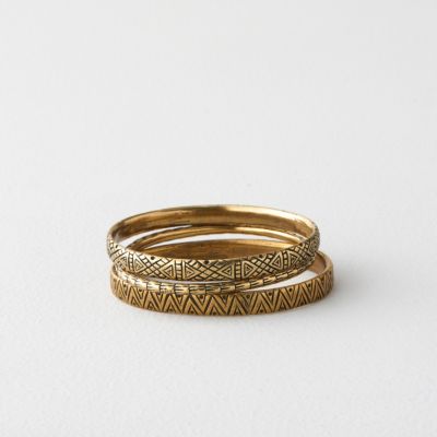 Moon Wave Pueblo Bangles