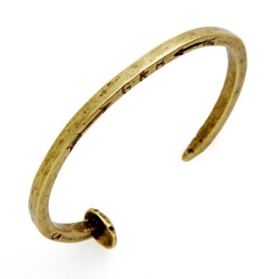 SKINNY RAILROAD SPIKE CUFF
