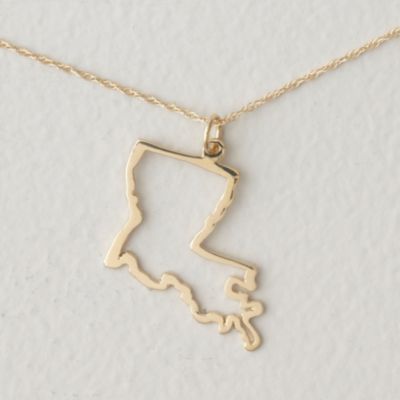 LOUISIANA STATE NECKLACE