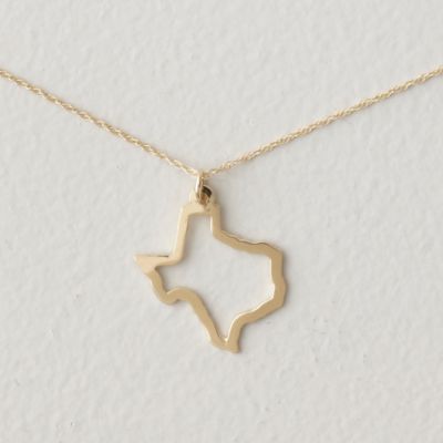 TEXAS STATE NECKLACE