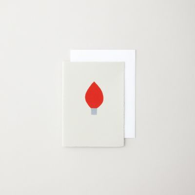 Red Light Bulb