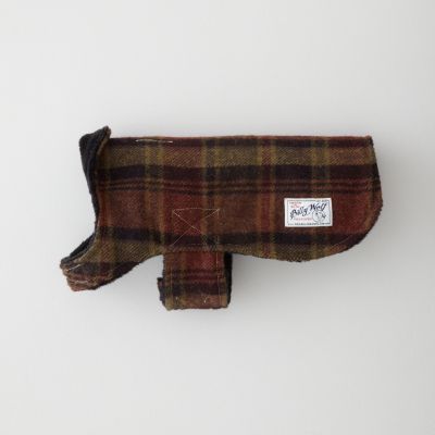 HOLDEN PLAID DOG COAT