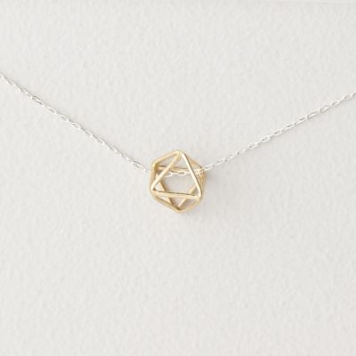 CAGE SINGLE NECKLACE