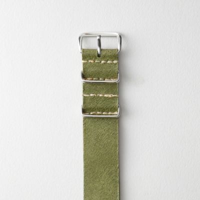 Kangaroo Leather NATO Watch Strap