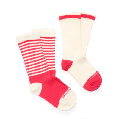 Kid 2 Pack Preppy Stripe Socks