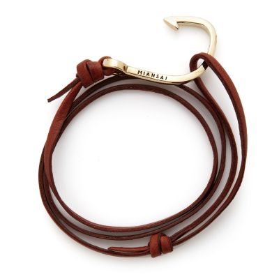 Leather Hooked Bracelet
