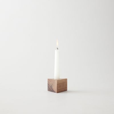 SOLID TRIANGLE CANDLESTICK HOLDER