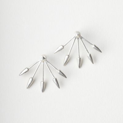 FIVE SPIKE STUD EARRINGS