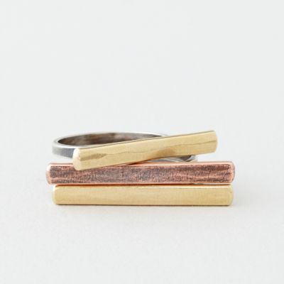 3 HORSESHOES RING SET