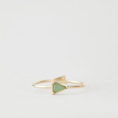 DOUBLE TRIANGLE RING