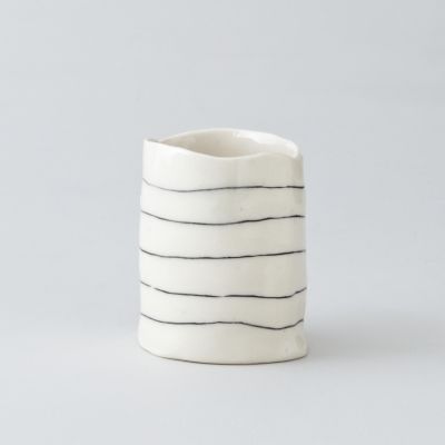 SHORT STRIPED CUP