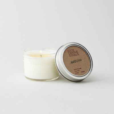 SMALL MASON JAR CANDLE - AMERICANO