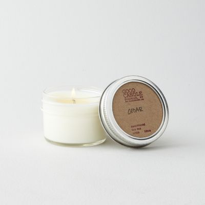 SMALL MASON JAR CANDLE - CEDAR