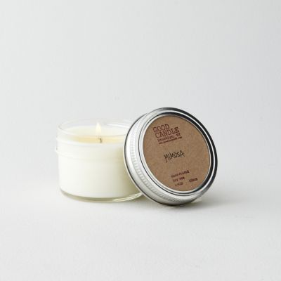SMALL MASON JAR CANDLE - MIMOSA