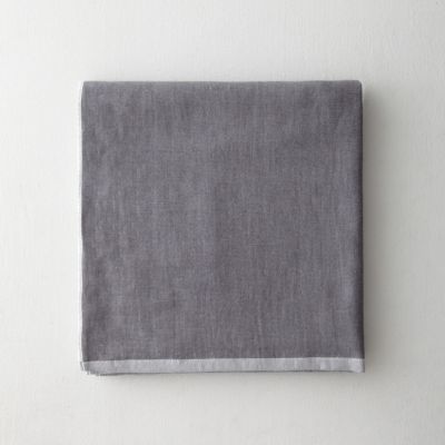TWO TONE CHAMBRAY BATH TOWEL
