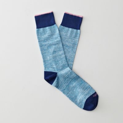 SLUBBY MELANGE SOCKS