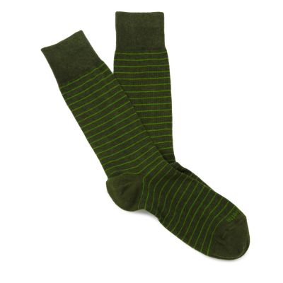 White Label Needle Stripe Socks
