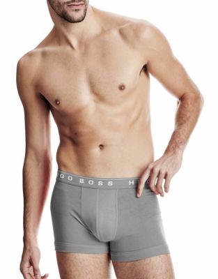 UPC 015344450305 product image for Hugo Boss 3 Pack Cotton Boxer Briefs - Grey - Small | upcitemdb.com