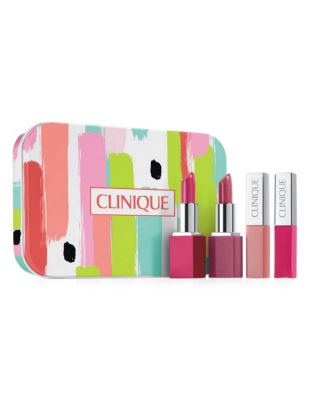 UPC 020714862145 product image for Clinique Lip Pop Five-Piece Mini Set-NO COLOUR-One Size | upcitemdb.com