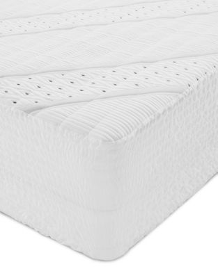 Beautyrest Black Total Protection Mattress Pad-WHITE-Double