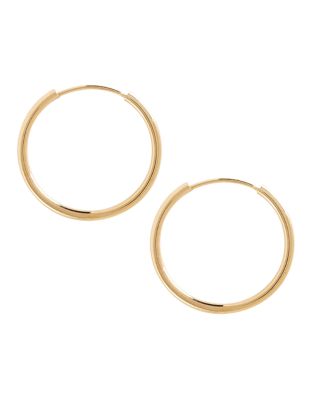 UPC 027657183276 product image for Fine Jewellery 14K Yellow Gold Endless Hoop Earrings - Yellow Gold | upcitemdb.com