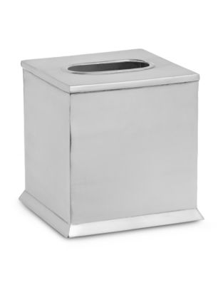 UPC 034086657100 product image for Waterworks Wallingford Tissue Box Cover-NICKEL-One Size | upcitemdb.com