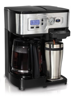 UPC 040094499847 product image for Hamilton Beach 2 Way FlexBrew Coffeemaker-BLACK-One Size | upcitemdb.com