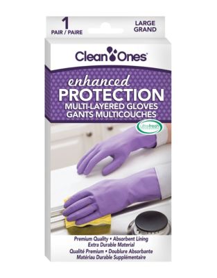 Clean Ones Clean Ones Enhanced Protection Gloves-PURPLE-