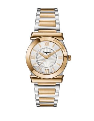 Ferragamo Vega Two-Tone Stainless Steel Watch-TWO TONE-One 