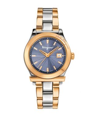 Ferragamo 1898 Two-Tone Stainless Steel Watch-TWO TONE-One 