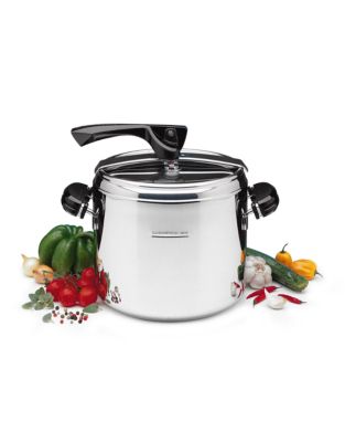 UPC 055837030065 product image for Lagostina Bravaplus 7L Pressure Cooker - Silver | upcitemdb.com