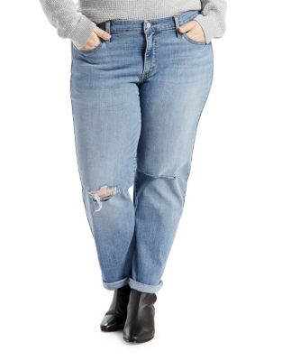 macy's levi's plus size