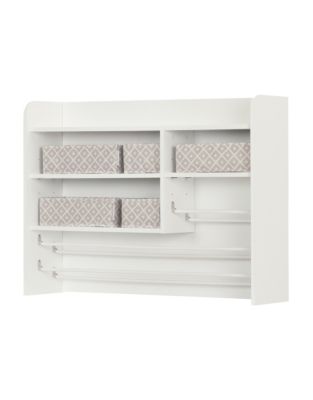 South Shore Crea Craft Storage Hutch-PURE WHITE-One Size